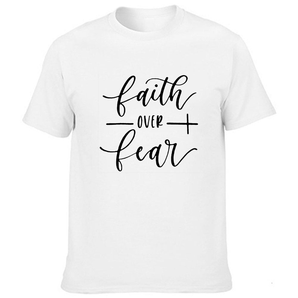 Faith Over Faith Printed T-Shirt