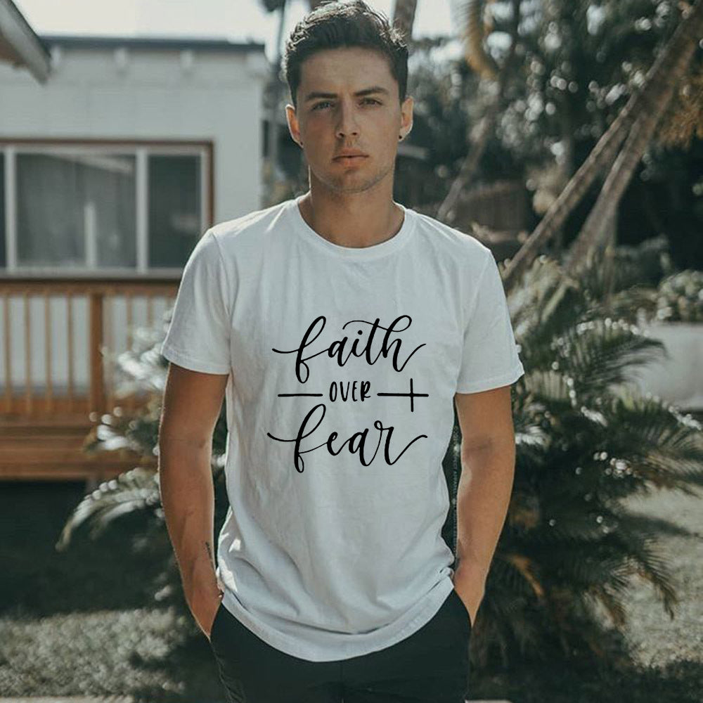 Faith Over Faith Printed T-Shirt