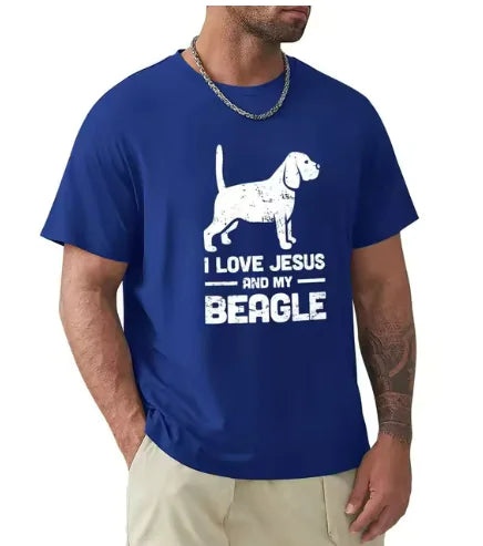 Beagle - Funny Jesus Christian Dog T-shirt